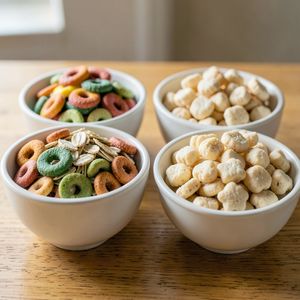 Zdjęcie referencyjne różnych płatków