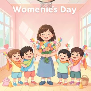 Radosny Dzień Kobiet — okładka