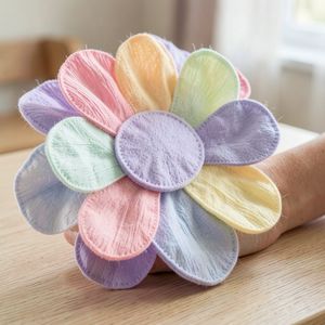 Duży miękki kwiat — rekwizyt powitalny