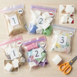 Stacja 2 — Torebki sensoryczne z numerami