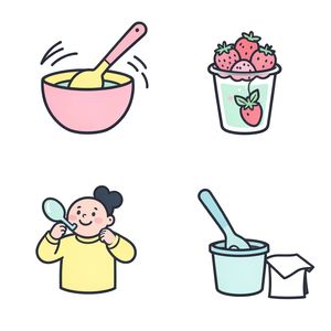 Karty krok po kroku — ikony instruktażowe