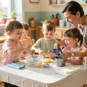 Porządkowanie stanowisk — scena sprzątania