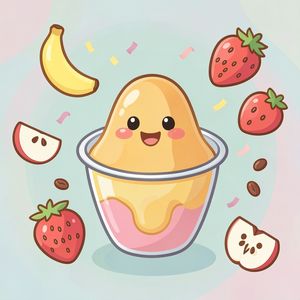 Plakat powitalny — Światowy Dzień Budyniu