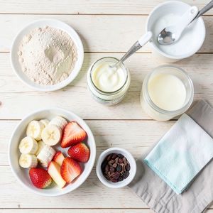 Zdjęcie składników — flat lay