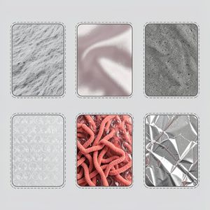 Szablony próbek faktur — karty do wycięcia