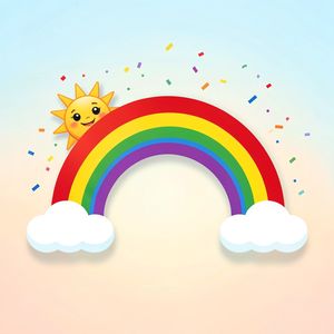 Plakat powitalny — Dzień Tęczy