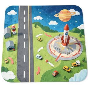 Tło: Lotnisko i Kosmodrom — mata ekspozycyjna