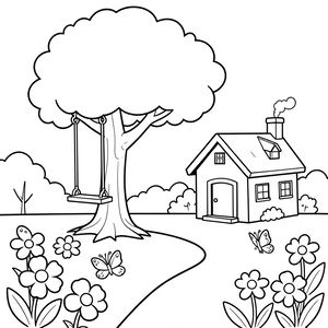 Kolorowanka — miejsce akcji