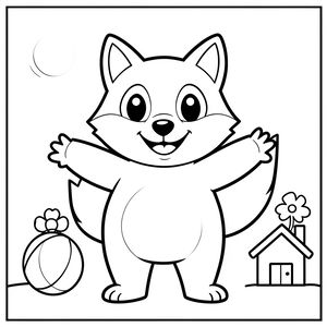 Kolorowanka — postać główna