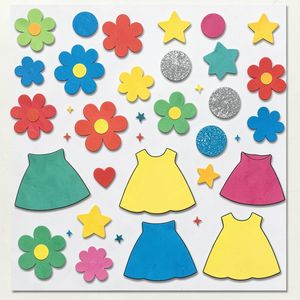 Arkusz dekoracyjny — elementy do wycięcia