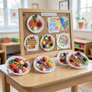 Gotowe prace — wystawa w sali