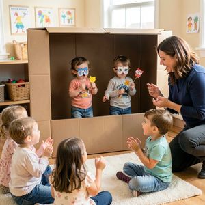 Mini-próba: dzieci na scenie