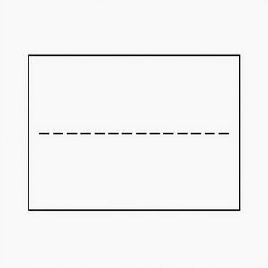 Szablon A4: Podział na górę i dół (biało-czerwony)