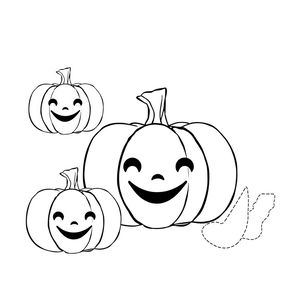 Szablony papierowych dyń