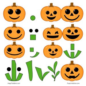 Wycinanki — oczy, uśmiechy i ogonki