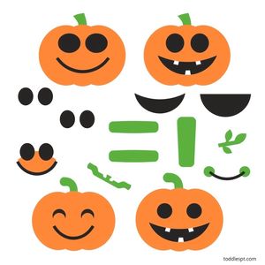 Wycinanki — oczy, uśmiechy i ogonki