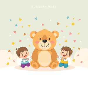 Plakat powitalny 'Witajcie, Misie!'