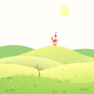 Mini scenka tła do zabawy