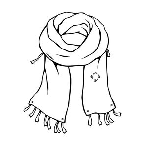 Kolorowanka: Chusta do tańca