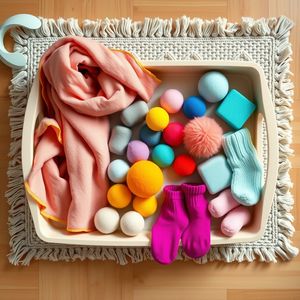 Zdjęcie aranżacji stacji Dotyk (materiały)