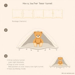 Szablon tunelu misiowych jaskiń