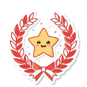 Naklejka / dyplomik: Mały uczestnik marszu