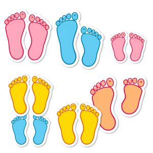 Wydrukowane stopki — ścieżka sensoryczna