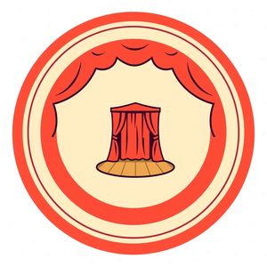 Dywanik — znacznik koła (grafika)