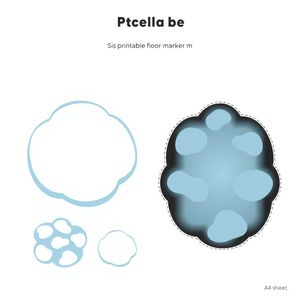 Wzory 'lodu' — plansze do oznaczenia podłogi