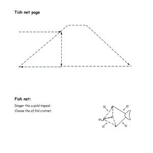 Szablon: Prosta papierowa sieć (instrukcja składania)