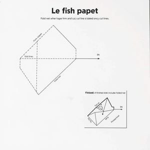 Szablon: Prosta papierowa sieć (instrukcja składania)