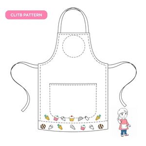 Fartuszek — szablon do wydruku