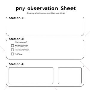 Arkusz obserwacji — porównuj i rysuj