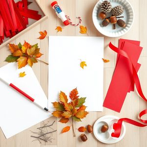 Stanowisko pracy — zdjęcie flatlay materiałów