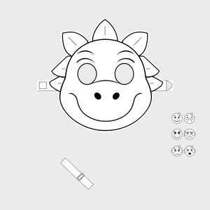 Maska emocji - baza dino