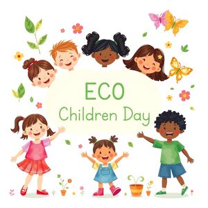 Plakat powitalny — Eko‑Dzień Dziecka