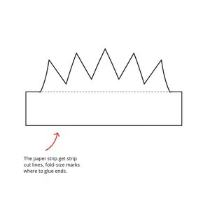 Szablon paska korony (pusty)