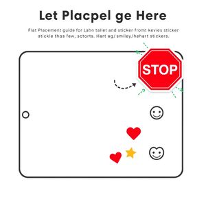 Mapa rozmieszczenia naklejek — pomoc dla dzieci