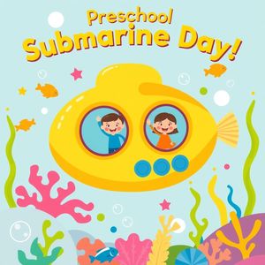 Plakat: Dzień Łodzi Podwodnej