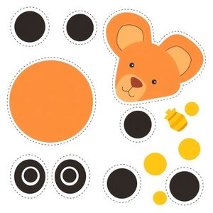 Arkusz z elementami do wycięcia (szablon)