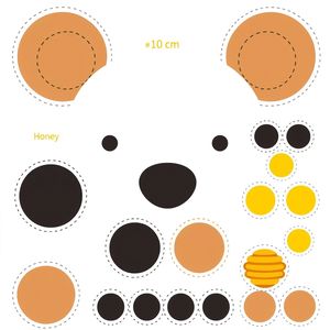 Arkusz z elementami do wycięcia (szablon)