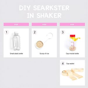 Szablon i instrukcja: prosty shaker (butelka z ryżem)