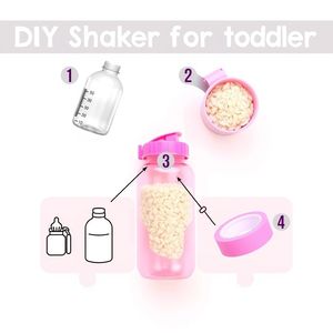 Szablon i instrukcja: prosty shaker (butelka z ryżem)