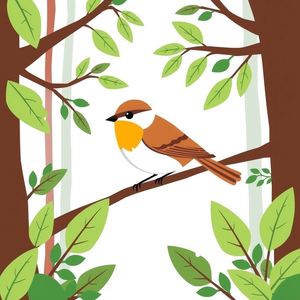 Karta: Ptak — flashcard