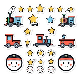 Naklejki/odznaki do wyróżniania