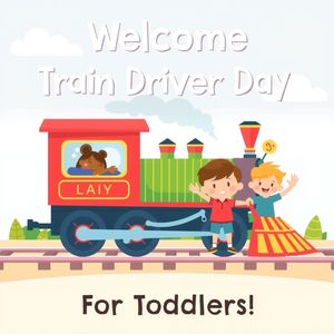 Plakat powitalny 'Dzień Maszynisty'