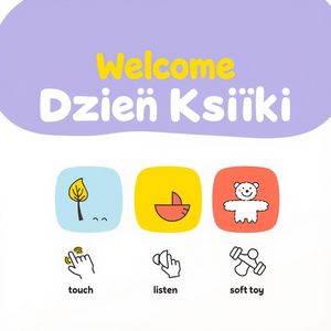 Plakat powitalny — Dzień Książki