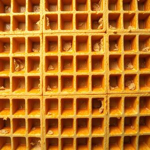 Zbliżenie faktury wafla (wzór)