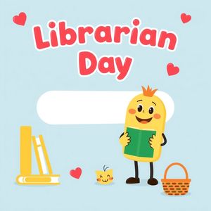 Baner powitalny — Dzień Bibliotekarza