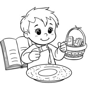 Kolorowanka: eksperyment z kroplą na papierze